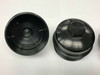 Ford Powerstroke 6.0L Diesel - Billet Oil Filter Cap - Aluminum - Anodized Black