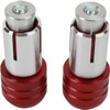 RENTHAL Renthal Red Handlebar End Plugs 7/8" 2011-T3 Aluminum E192 