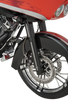 PERFORMANCE MACHINE (PM) Lower Fork Leg Kit - Dual Disc - Contrast Cut - Black/Silver - '08-'13 0208-2056-BM