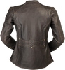 Z1R Women's Chimay Jacket - Brown - 3W 2813-1007