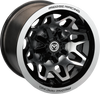 MOOSE UTILITY 416X Wheel - Front/Rear - Machined Black - 12x7 - 4/156 - 4+3 416M127156GBMF4
