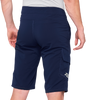 100% Ridecamp Shorts - Navy - US 34 40029-00024
