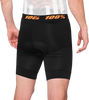 100% Crux Liner Shorts - Black - US 32 40048-00002