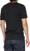 100% Tech Speed T-Shirt - Black - Medium 35030-001-11
