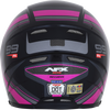 AFX FX-99 Helmet - Recurve - Black/Fuchsia - XS 0101-11101