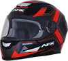 AFX FX-99 Helmet - Recurve - Black/Red - Small 0101-11111