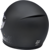 BILTWELL Lane Splitter Helmet - Flat Black Factory - XS 1004-638-101