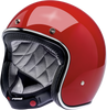 BILTWELL Bonanza Helmet - Gloss Blood Red - XS 1001-137-201