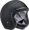 BILTWELL Bonanza Helmet - Flat Black Factory - Small 1001-638-202