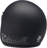 BILTWELL Bonanza Helmet - Flat Black Factory - XL 1001-638-205