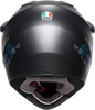 AGV AX9 Helmet - Matte Black/Cyan - MS 7631O2LY006006