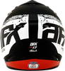 AFX FX-17 Helmet - Attack - Matte Black/Red - 3XL 0110-7639