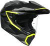 AGV AX9 Helmet - Siberia - Black/Yellow - Large 217631O2LY00709