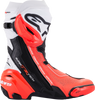 ALPINESTARS Supertech V Boots - Black/Orange/White - US 6 / EU 39 2220121-124-39