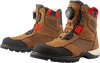 ICON Stormhawk Boots - Brown - Size 10 3403-1166