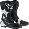 ALPINESTARS SMX-S Boots - Black/White - US 12.5 / EU 48 2223517-12-48