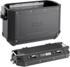 GIVI Outback Case - Left - Black - 37 liter OBKN37BLA