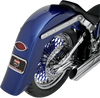 KLOCK WERKS Benchmark 4" Stretched Rear Fender - Smooth - Steel - For Custom Application - 7.125" Width KW05-02-0401E