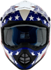 AFX FX-17 Helmet - Flag - White - 4XL 0110-7634