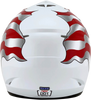 AFX FX-17 Helmet - Flag - White - 4XL 0110-7634