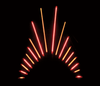 CUSTOM DYNAMICS TruFLEX‚Â® LED Strip - 9.8" - Red/Red TF75RR