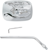 EMGO Live to Ride Free Mirror - Chrome - Right 20-31756A