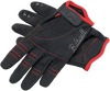 BILTWELL Moto Gloves - Black/Red - XS 1501-0108-001