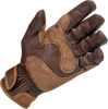 BILTWELL Work Gloves - Chocolate - XL 1503-0202-005