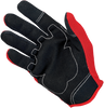 BILTWELL Moto Gloves - Red/Black/White - Medium 1501-0804-003