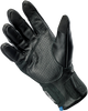 BILTWELL Belden Gloves- Black - Small 1505-0101-302