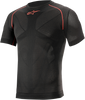 ALPINESTARS Ride Tech v2  Summer Short Sleeve Underwear Top - Black - M/L 4752721-13-MLS