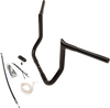 FAT BAGGERS INC. Handlebar Kit - Pointed Top - 12" - Black 909112-B