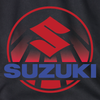FACTORY EFFEX Suzuki Sun Zip-Up Hoodie - Black -  Medium 20-88402