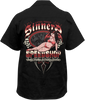 LETHAL THREAT Sinners Speedshop Shirt - Black - Large HW50215L