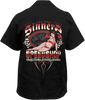 LETHAL THREAT Sinners Speedshop Shirt - Black - Medium HW50215M