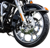 COASTAL MOTO Front Wheel - Largo - Dual Disc/No ABS - Chrome - 21"x3.50" - '08+ FL 3D-LGO213CH