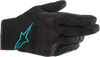 ALPINESTARS Stella S-Max Gloves - Black/Teal - XS 3537620-1170-XS