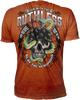 LETHAL THREAT Run with the Ruthless T-Shirt - Orange - Medium LT20897M