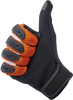 BILTWELL Anza Gloves - Orange/Black - Medium 1507-0601-003