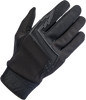BILTWELL Baja Gloves - Black - Small 1508-0101-302