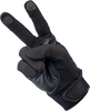 BILTWELL Baja Gloves - Black - Small 1508-0101-302