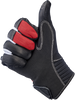 BILTWELL Bridgeport Gloves - Red/Black - 2XL 1509-0801-306