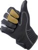 BILTWELL Bridgeport Gloves - Tan/Black - XS 1509-0901-301