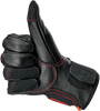 BILTWELL Borrego Redline Gloves - Small 1506-0108-302