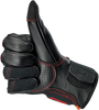 BILTWELL Borrego Redline Gloves - Large 1506-0108-304