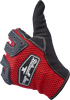 BILTWELL Anza Gloves - Red/Black - Large 1507-0801-004