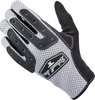 BILTWELL Anza Gloves - White/Black - Large 1507-0401-004