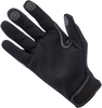 BILTWELL Anza Gloves - White/Black - Large 1507-0401-004