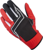 BILTWELL Baja Gloves - Red/Black - Medium 1508-0801-303