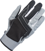 BILTWELL Baja Gloves - Gray/Black - XS 1508-1101-301